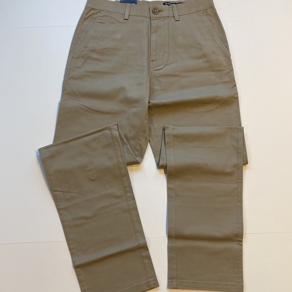 Haggar SZ 29 x 32 Motion Stretch Khaki Pants New D8 - Picture 8 of 13